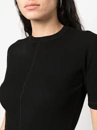 Y-3 logo-print short-sleeved T-shirt | Black | FARFETCH AZ