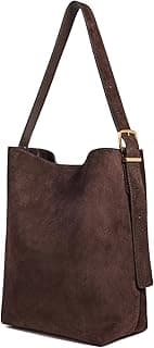 Women's The Essential Bucket Tote in Suede