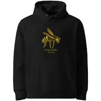 Bee - eco hoodie - Black / S