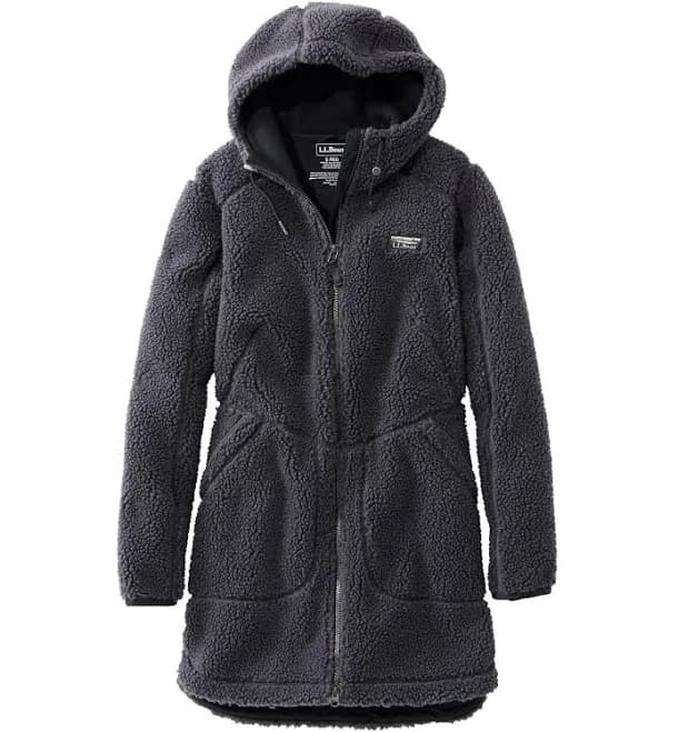 L.L.Bean Women's Mountain Pile Fleece Coat