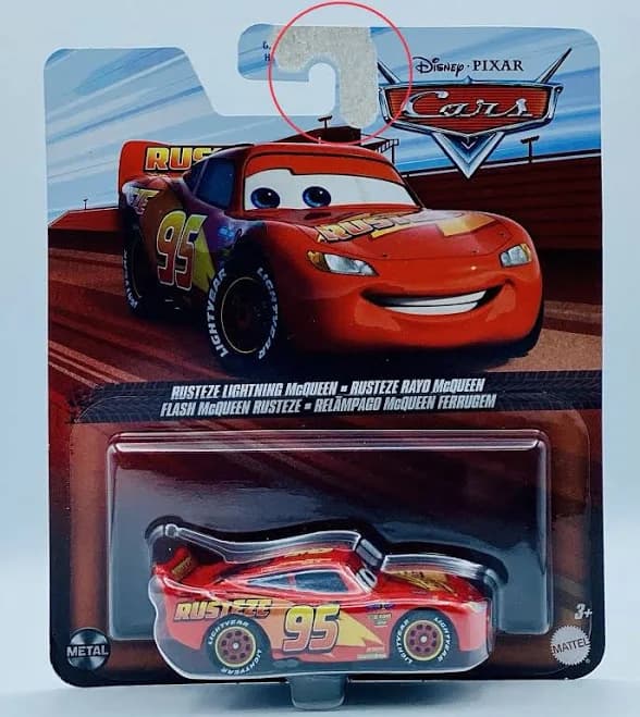Rusteze Lightning McQueen Die-Cast Vehicle Replica