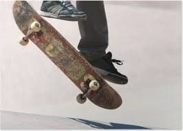 Poster skateboard at sunset - PIXERS.US