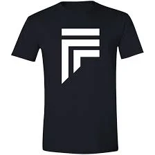F Logo Various- Premium Unisex Tee - White / Black / XL