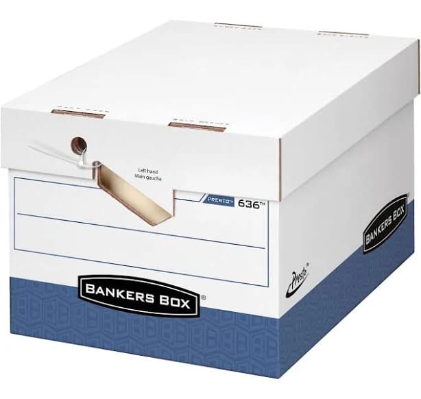 Bankers Box Presto Storage