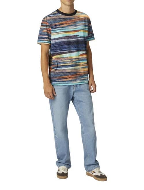 Missoni Men's Five Pockets with Zigzag Embroidery