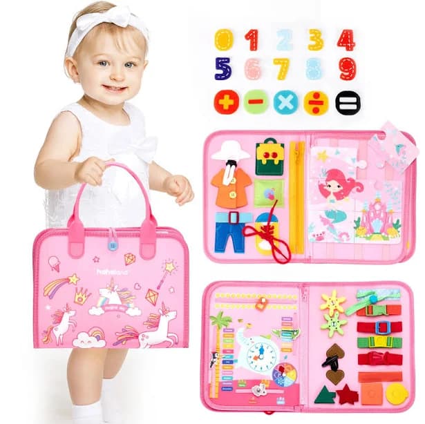 hahaland Busy Book Montessori Toys