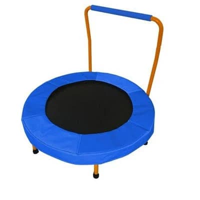 New Bounce 36" Mini Trampoline with Handlebar