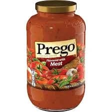 PREGO FLAVORED W/ MEAT ( 12 x 24OZ )