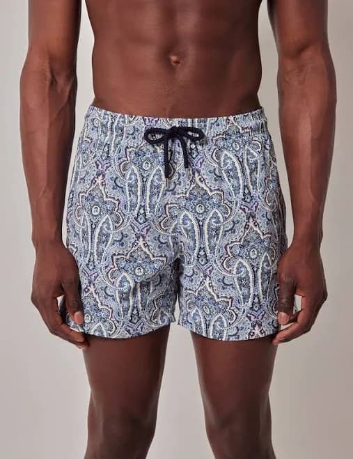 Hawes & Curtis Men's Paisley Swim Shorts