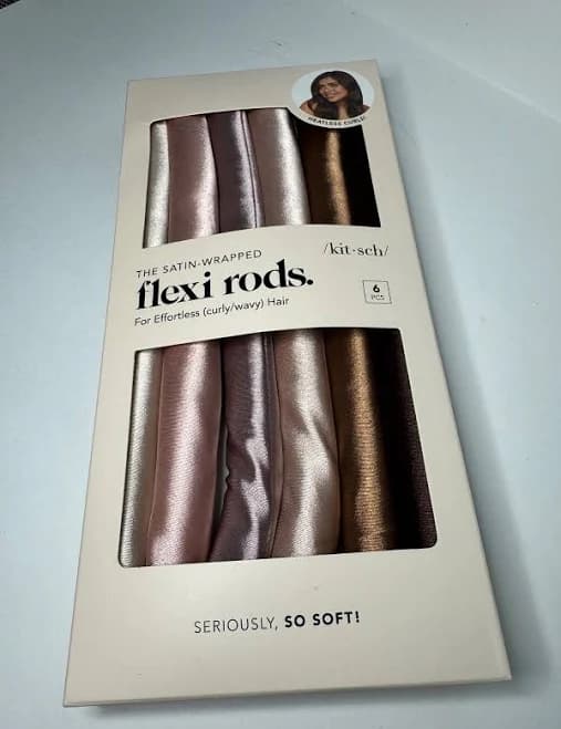 Kitsch Satin Jumbo Flexi Rods Hair Rollers