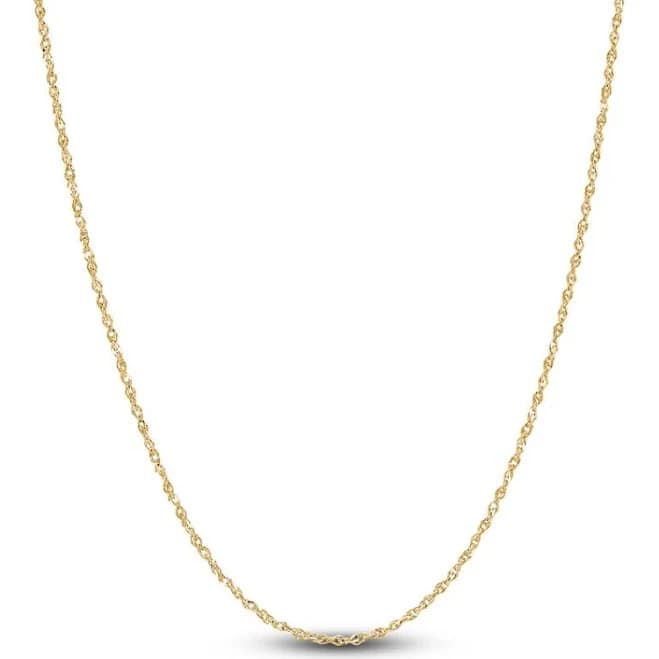 Jared Jewelers Solid Chain Necklace 14K