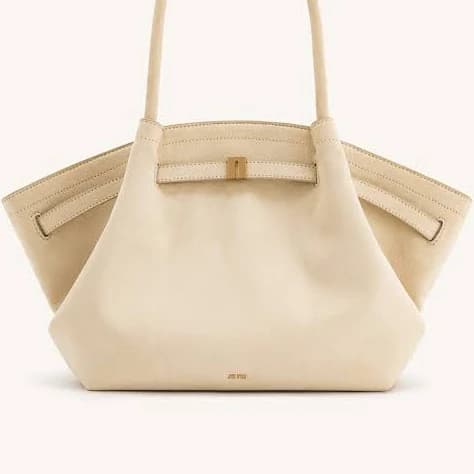 Hana Medium Faux Suede Tote Bag