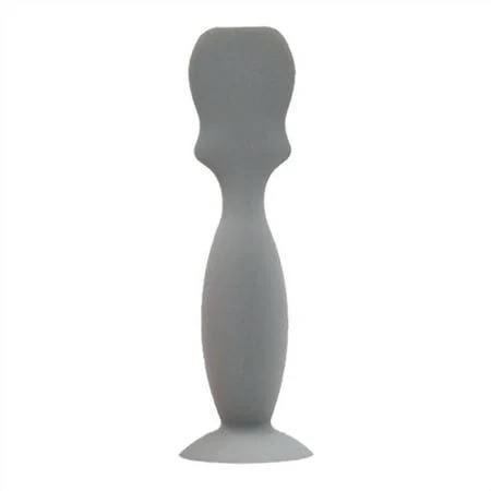 Diaper Rash Cream Applicator Silicone Personal Care Applicator Soft Flexible Spatula Gray 4 In Skincare Cream Tool Compact Travel-Friendly Diaper