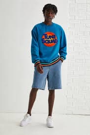 Dumbgood X Space Jam UO Exclusive Crew Neck Sweatshirt | Urban Outfitters