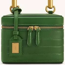 Evelyn Quilted Box Top Handle Bag