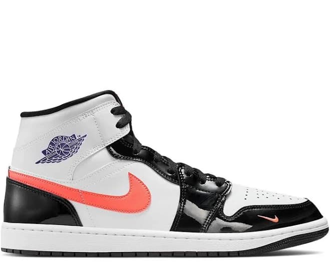 Air Jordan 1 Mid SE 'Black White' | Men's Size 8