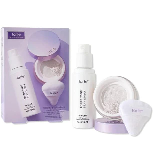 Tarte Setting Superstars Powder & Spray Duo