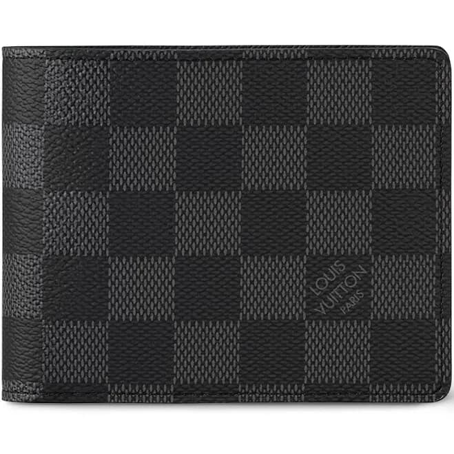 Louis Vuitton Damier Graphite Leather Wallet