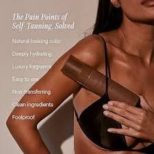 Amazon.com: + Lux Unfiltered N°36 Deep Self Tanning Mousse - Self Tanner Mousse, Tanning Foam - Hydrating, Streak-Free, Natural-Looking Sunless Tanner - Vegan & Cruelty Free - Blood Orange : Beauty & Personal Care