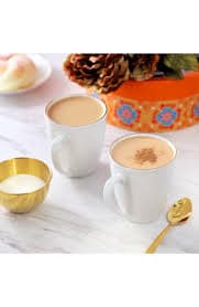 Gibson Home Ogalla 8 Piece 12 Ounce Gold Banded Fine Ceramic Mug Set | Nordstrom