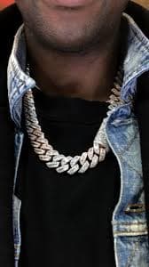 Baguette Diamond Miami Chain | Saint James Place