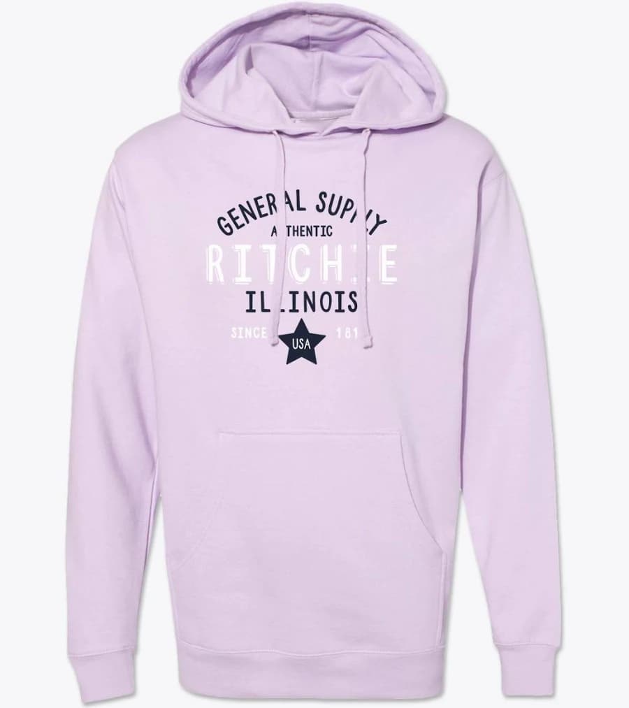 Ritchie Illinois Cotton Blend Hoodie Sweatshirt