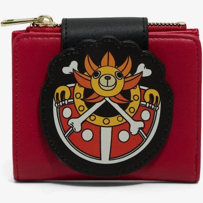 One Piece Thousand Sunny Flap Mini Wallet