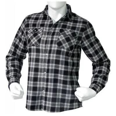 Men's Regular Fit Long Sleeve Plaid Flannel Shirt