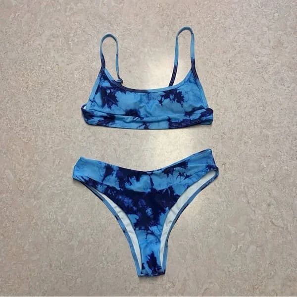 SHEIN Tie-Dye Bikini Set