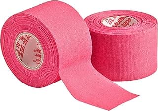 Mueller Sports Medicine MTape Rolls, Quality Athletic Tape, Easy to Tear for Fast & Effective Taping, 1.5" x 10 Yards Per Roll, 2 Rolls