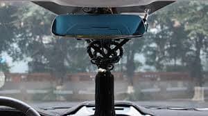 A Set Car Rearview Mirror Charms Vip Gift Black Kin Rope & Black Chinese Knot | eBay