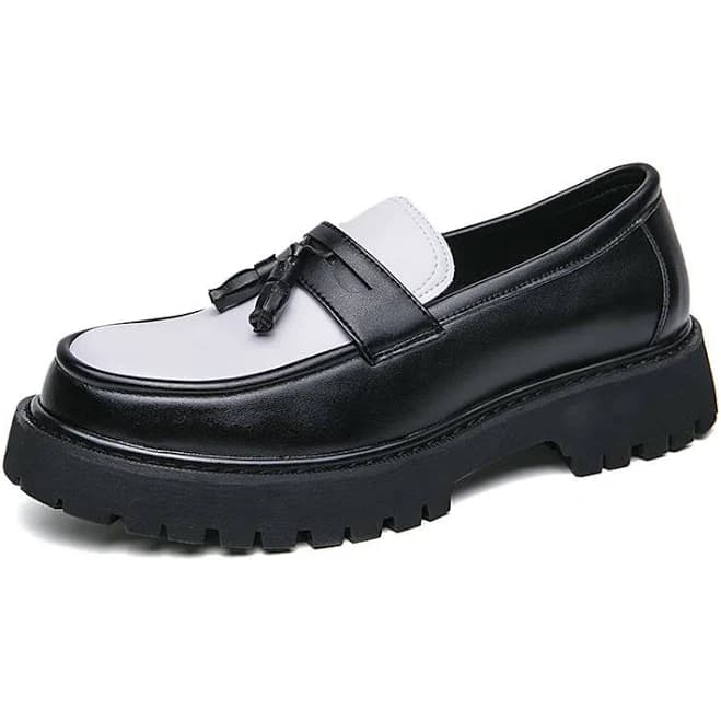 Men's Lug Sole Tassel Loafers