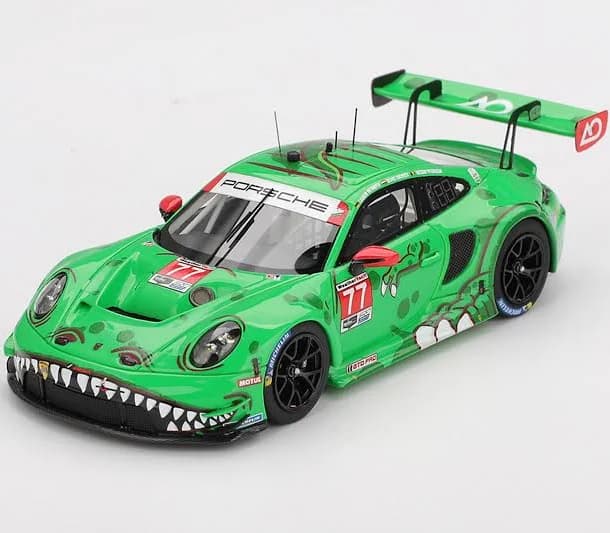 Porsche 911 GT3 R (992) #77 AO Racing 2025 IMSA Daytona Diecast Car