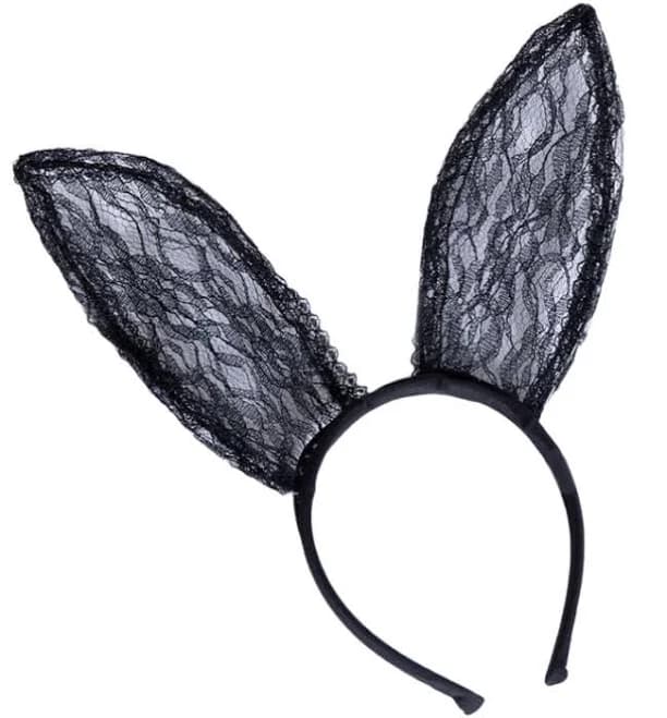 Seven 'Til Midnight Lace Bunny Ear Headband