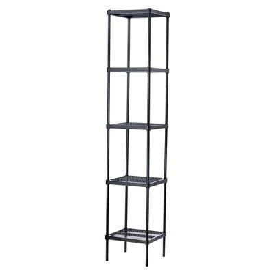 Design Ideas MeshWorks Shelving 5-Tier Unit