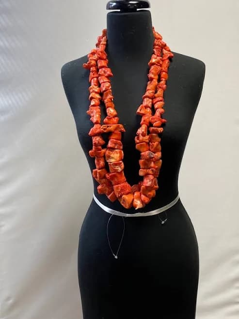 Nigerian Coral Bead Set