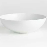 Crate & Barrel Aspen Medium Porcelain Serving Bowl