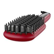 Remington Pro Hot Hair Straightener Brush with Silk Ceramic Advanced Technology, Red, CB7400R - Walmart.com