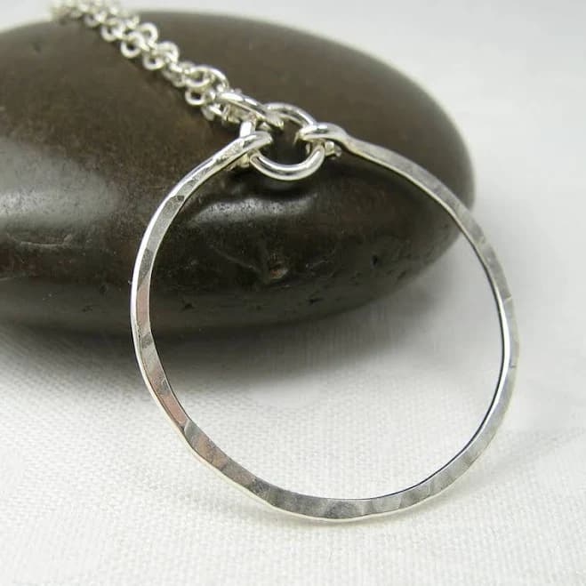 Meridian Circle Necklace
