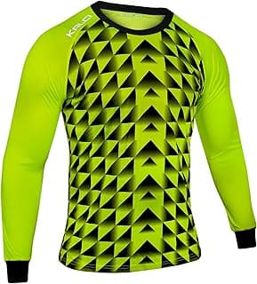 Soccer Goalkeeper Jersey | Elbow Padded Goalkeeper Shirt Adult/Youth | Long Sleeve Goalie Jersey for Men/Women/Boys