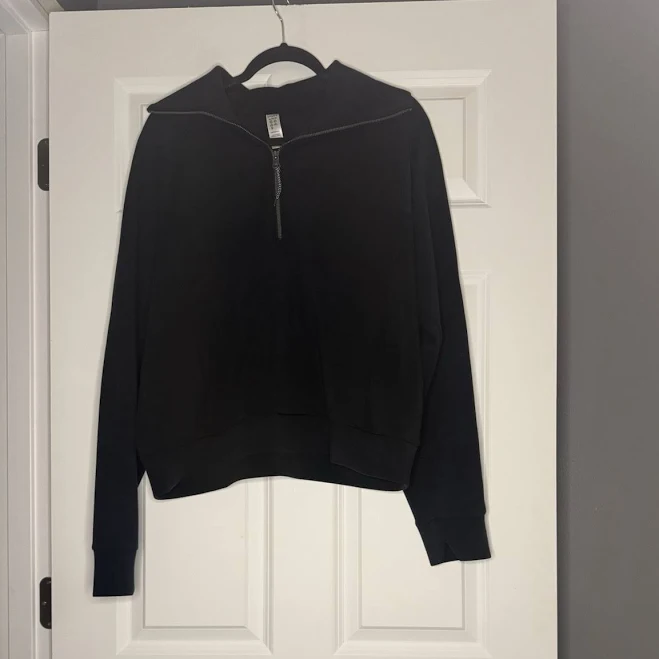 Spanx Air Essentials Half Zip Sweatshirt Xl