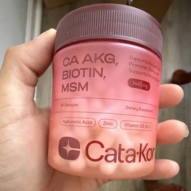 Cata-kor Biotin Msm Vitamin C Zinc D3 K2 Capsules 90ct Hair Skin Nails
