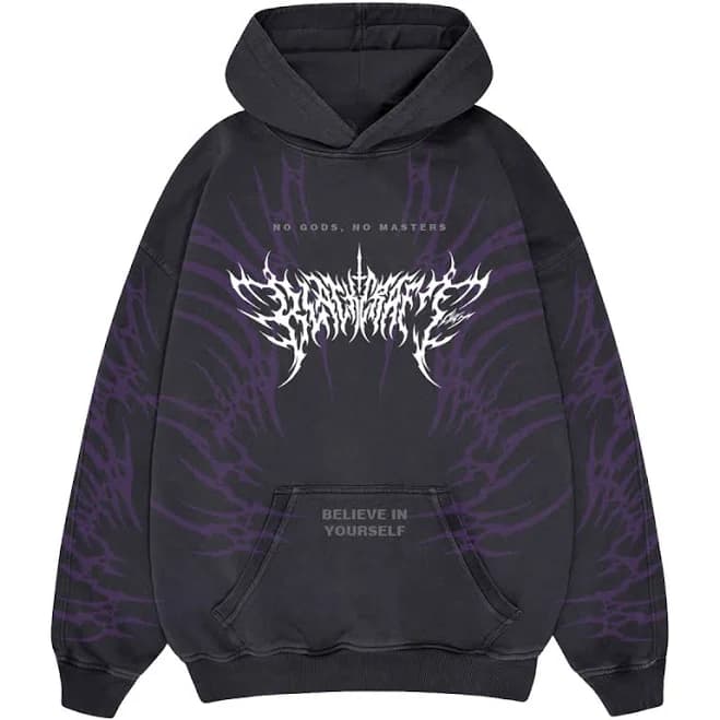Spikes Pullover Hoodie