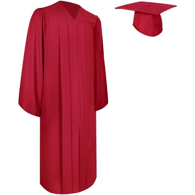 Endea Graduation Matte Graduation Gown Cap