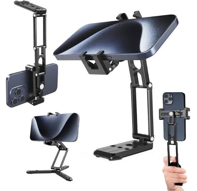 NEEWER Phone Tripod Mount with Cold Shoes