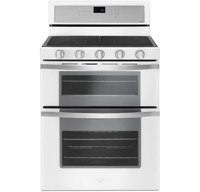 Whirlpool Double Oven Gas Range
