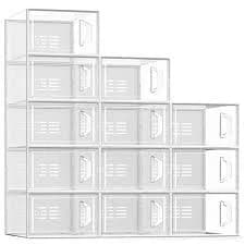See Spring Large 12 Pack Shoe Storage Box