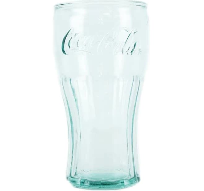 Coca-Cola Recycled Genuine Drinking Glass 15oz