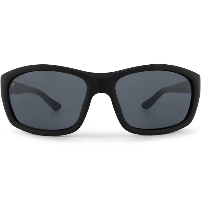 Melonz Men's Full Wrap Sunglasses with Gold Mirror Lenses
