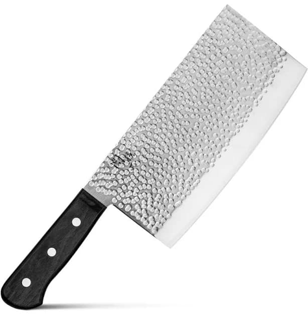 Japan Hammered Chinese Cleaver Knife